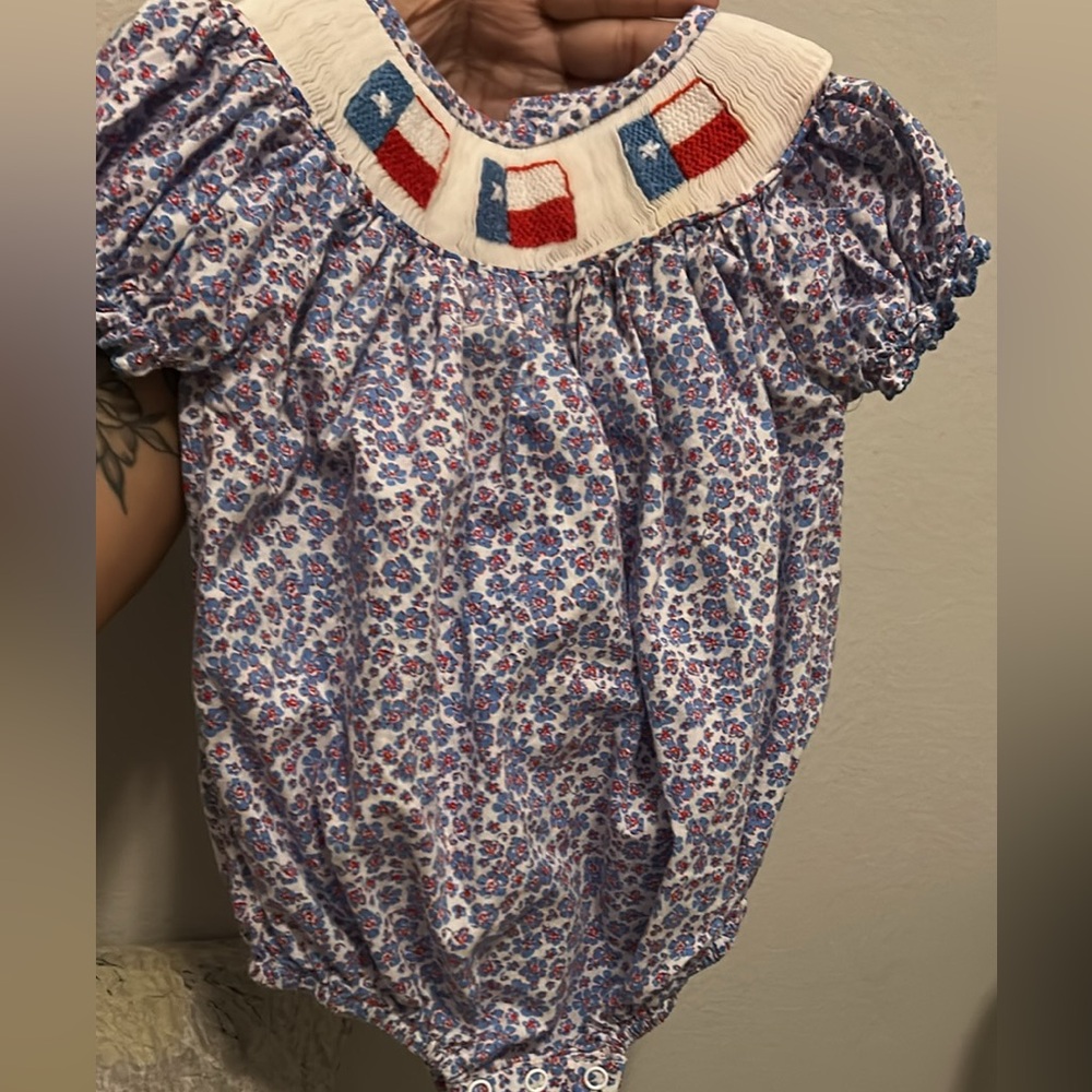 Texas Smocked Bubble